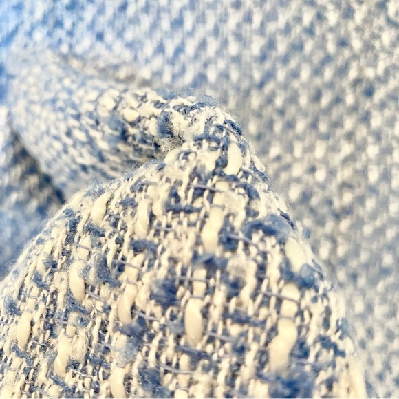 NWT Zara Double Breasted Textured Weave Blazer S - Picture 15 of 16